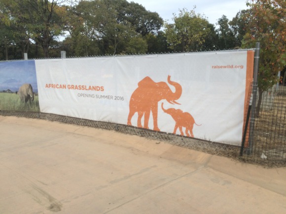 Banner for the African Grasslands at Omaha Henry Doorly Zoo