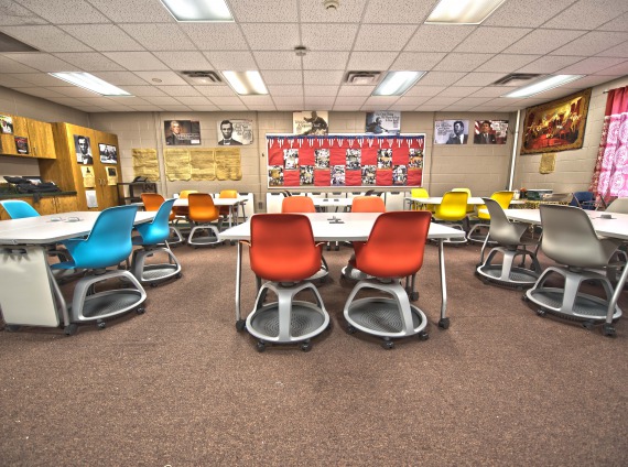 Red Oak High School - Red Oak Iowa - Test Drive Active Learning Classroom