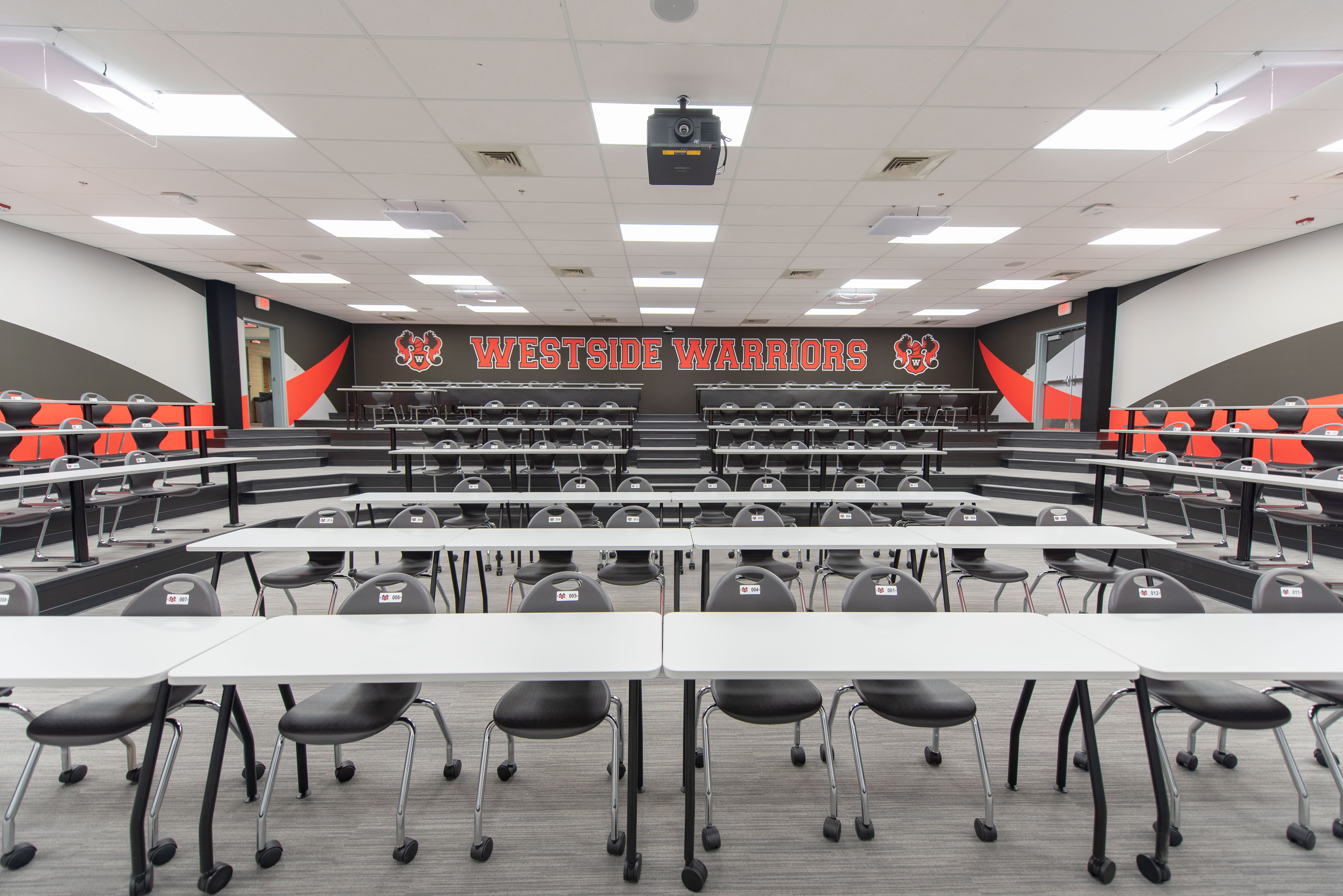 Westside High School Small Auditorium Sheppard's Business Interiors