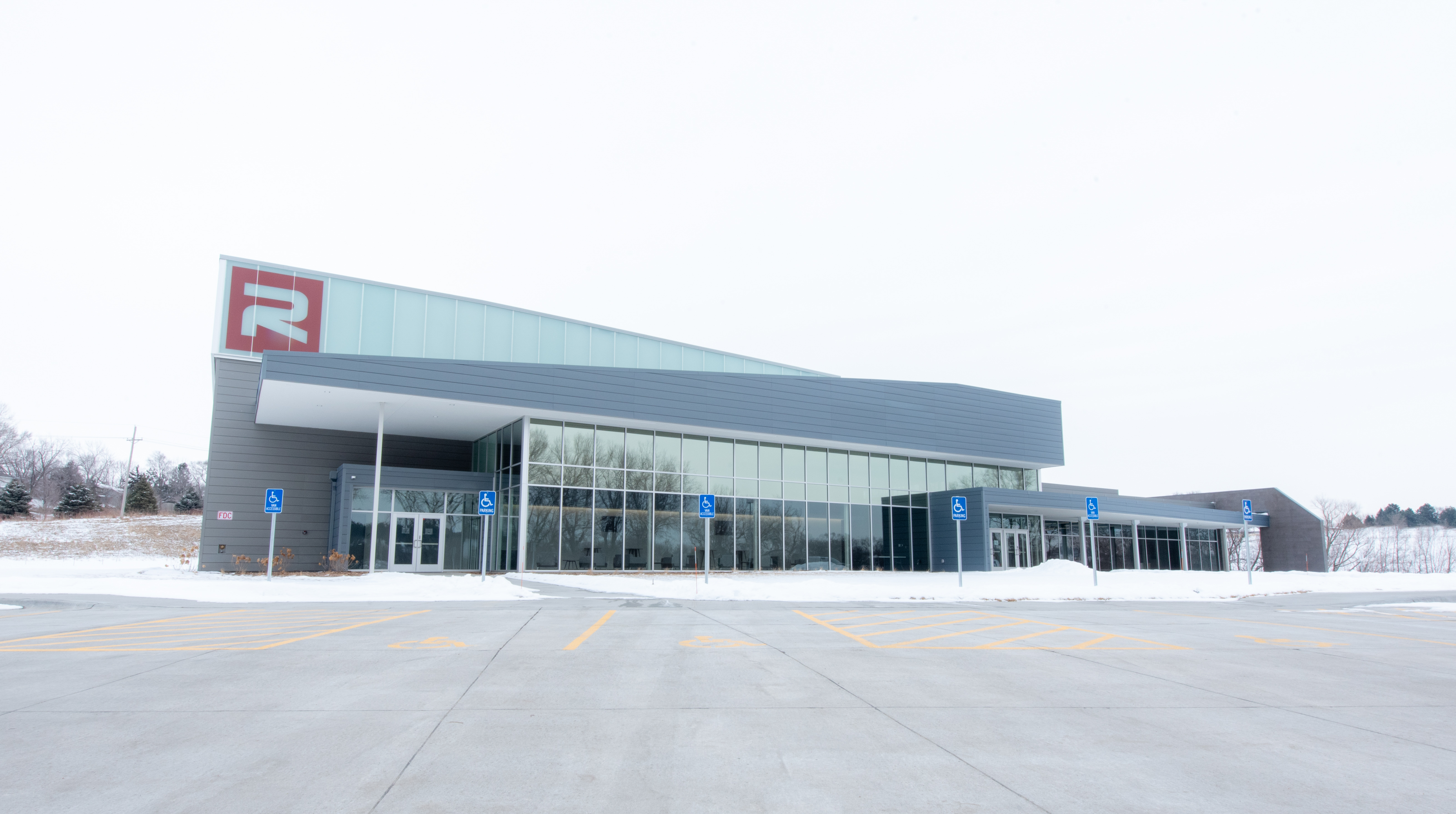 Exterior shot of Relevant Church in Elkhorn Nebraska